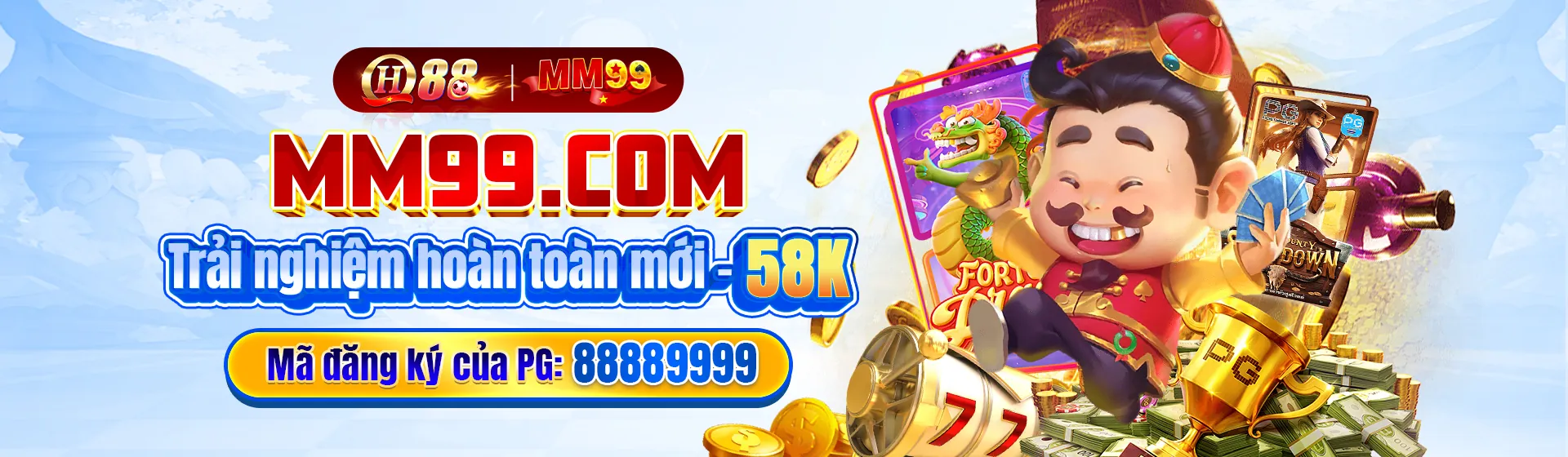 Hình ảnh chính trang chủ gg88kjc với các ưu đãi và chương trình khuyến mãi